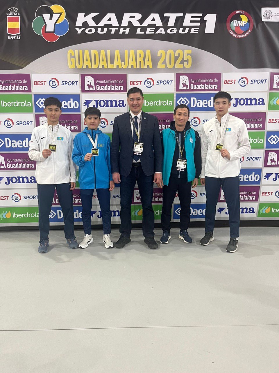 Каратэден юниорлар арасында Karate1 Youth Legue халықаралық турнир нәтижесі