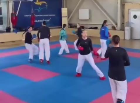 Алматы облысы «Спорттық даярлау орталығы» базасында  каратэден юниорлар арасында оқу-жаттығу жиыны өтуде