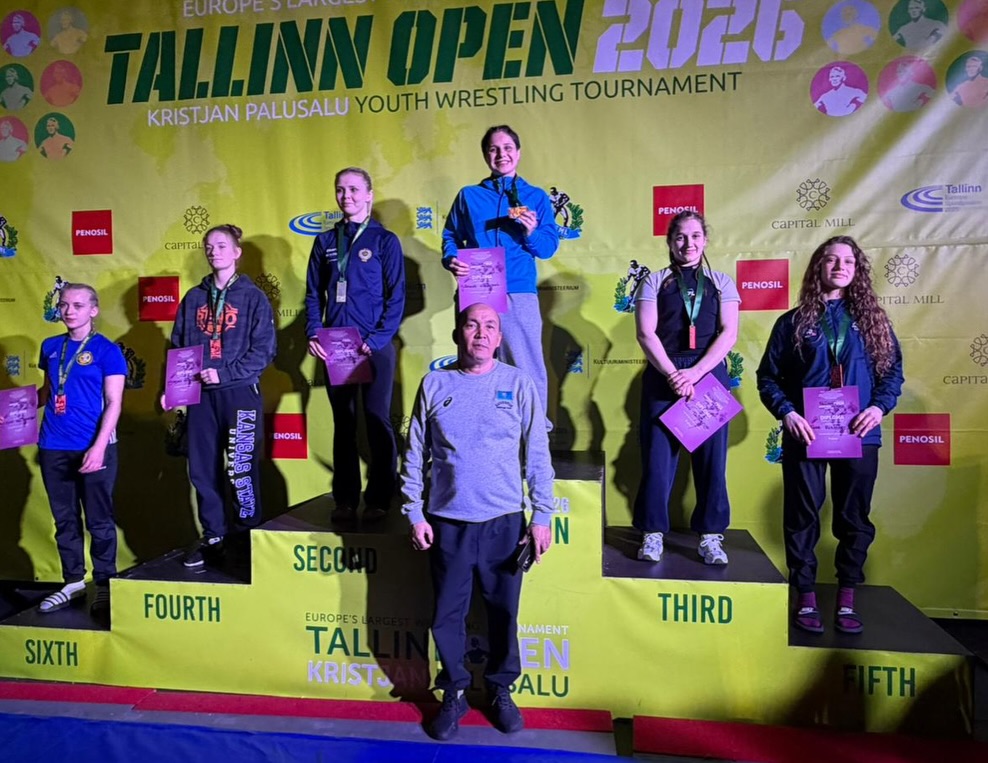 Әйелдер күресінен жастар арасындағы халықаралық турнирдің нәтижесі