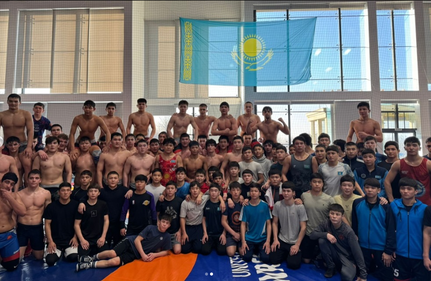 Грек-рим күресінен халықаралық жарыс алдында оқу-жаттығу жиындары өтуде