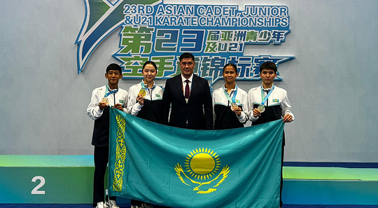 Каратэ WKF-дан юниорлар арасында Азия чемпионатының нәтижесі