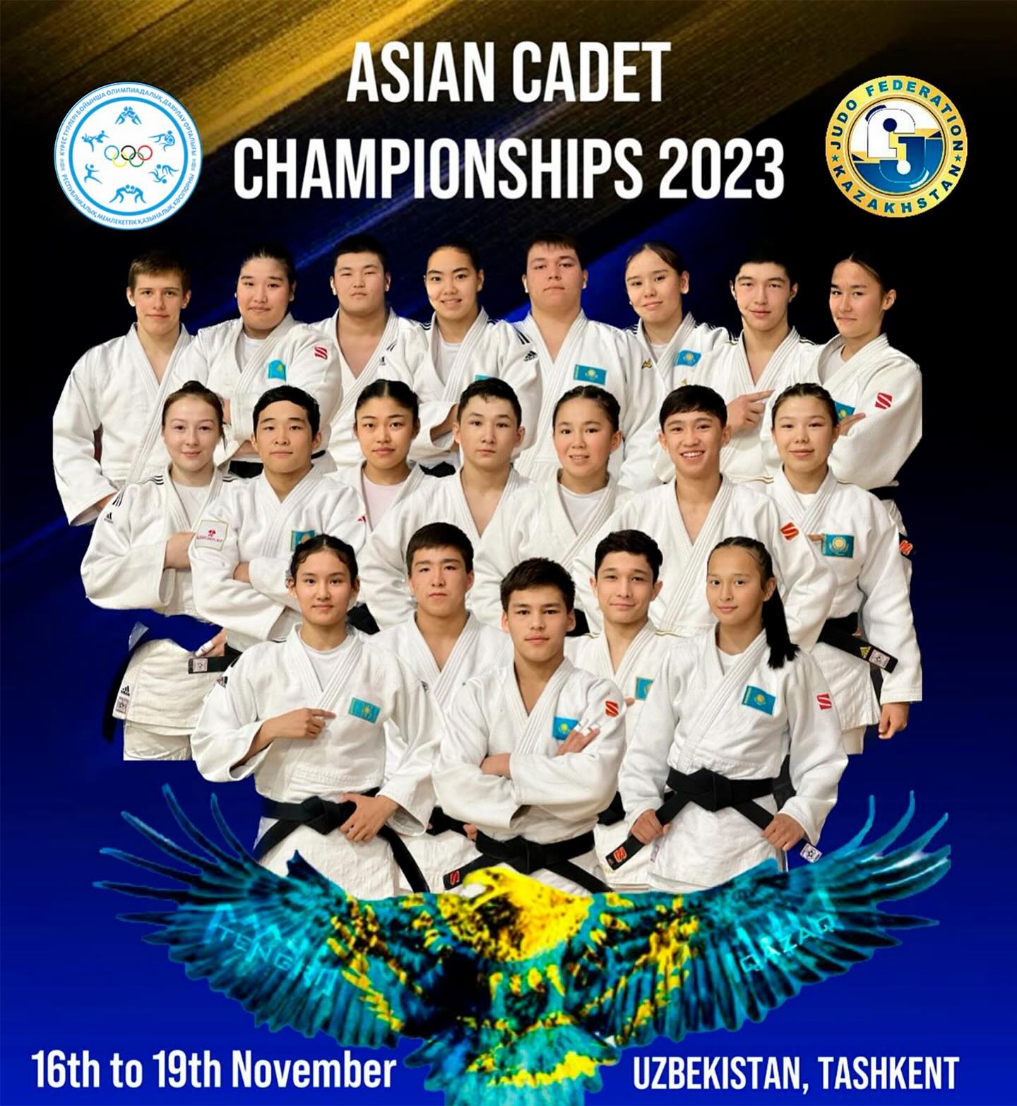 At the Asian Judo Championship, the athletes representing the country were determined