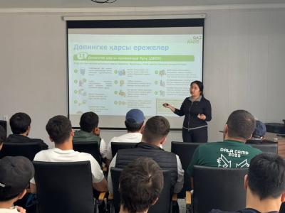 Lecture on “Anti-Doping in Sports” Held for Greco-Roman Wrestling Youth Team Athletes and Coaches