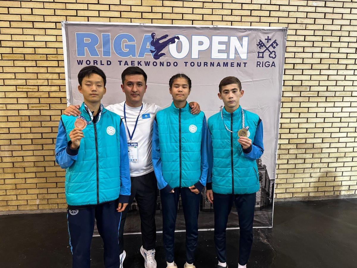 Рига қаласында өткен таеквондодан юниорлар арасында «Riga Open» халықаралық жарысының нәтижелері